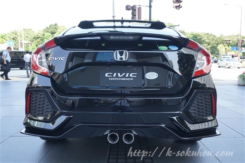 広さは十分 新型シビック ハッチバックの荷室サイズ 試乗レビュー速報 軽自動車選び Com