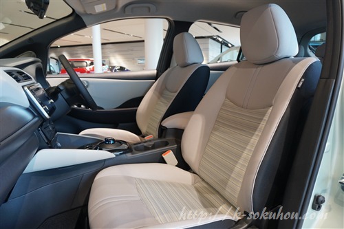 使い勝手インプレ 新型リーフのアームレスト画像レビュー 試乗レビュー速報 軽自動車選び Com